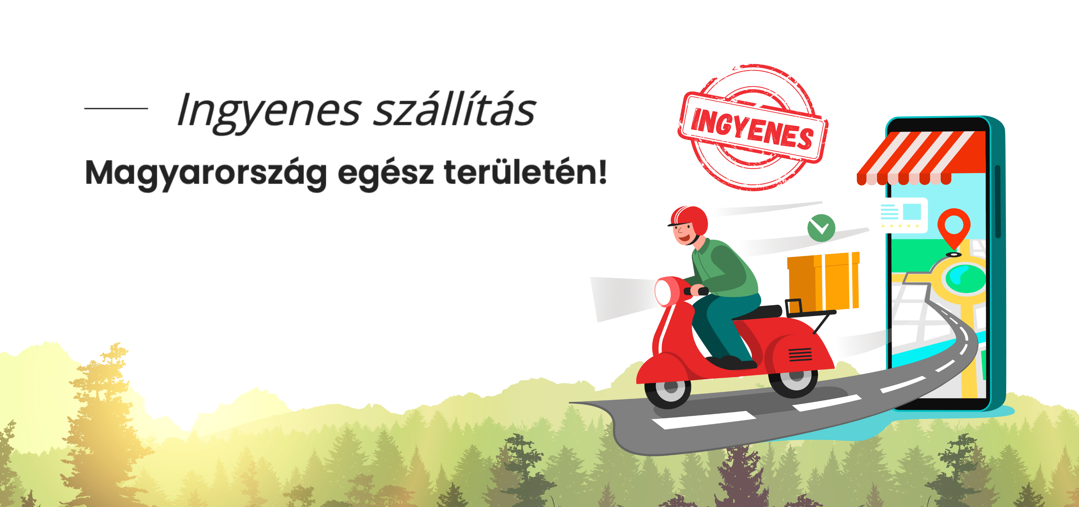 Ingyenes szállítás
