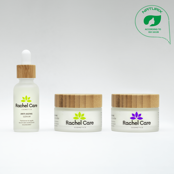 Rachel Care Anti-aging csomag - Komplett rutin (szérum+nappali+éjszakai arckrém)